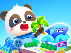Spill Jigsaw Puzzle: Baby Panda's Dream Town