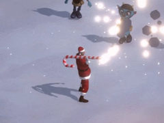 Spill Santa With Cannon