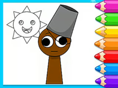 Spill Coloring Book: Sprunki Brud