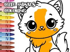 Spill Cute Animals Coloring