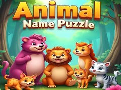 Spill Animal Name Puzzle