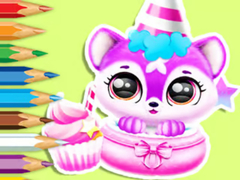 Spill Coloring Book: Baby Fluff's Birthday
