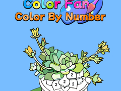 Spill Color Fan Color By Number