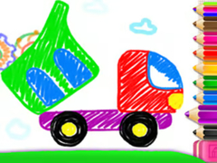 Spill Toddler Drawing: Tanker Truck