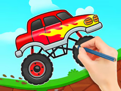 Spill Coloring Book: Monster Truck