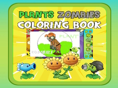 Spill Plants vs Zombies Coloring