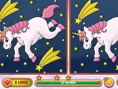 Spill Unicorn Find The Differences