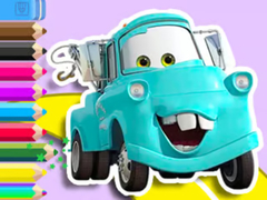 Spill Coloring Book: Mater Cars