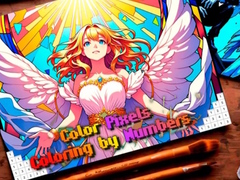 Spill Color Pixels Coloring by Numbers