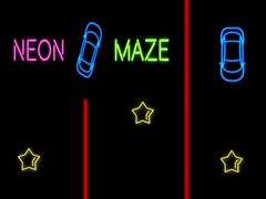 Spill Neon Car Maze