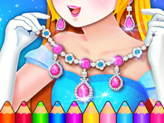 Spill Coloring Book: Jewelry Design