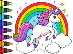 Spill Coloring Book: Magical Unicorn