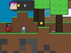 Spill Squid Escape But Blockworld