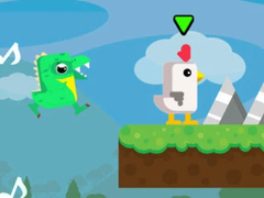 Spill Chicken Scream Race