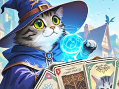 Spill Jigsaw Puzzle: Cat's Card Arena