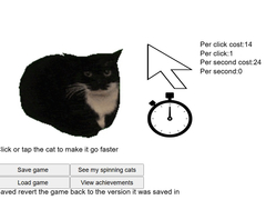 Spill Spinning Cat Clicker