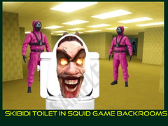 Spill Skibidi Toilet in Squid Game Backrooms