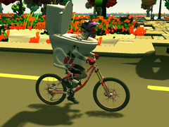 Spill Skibidi Toilet Bike Riding