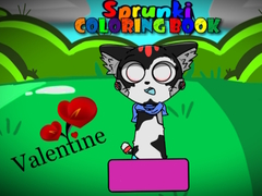 Spill Sprunki Valentine Coloring book