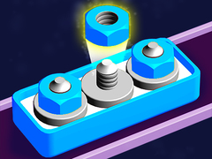 Spill Nuts Stack Sort: Nuts & Bolts