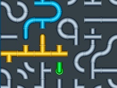 Spill Connect The Pipes Water Puzzle