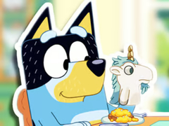 Spill Jigsaw Puzzle: Bluey Toy Time