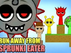 Spill Run Away From Sprunki Eater