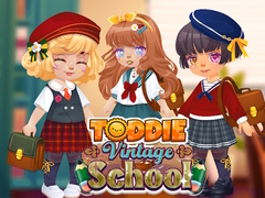Spill Toddie Vintage School Day