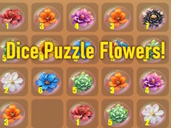 Spill Dice Puzzle Flowers!