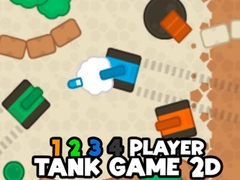 Spill 1 2 3 4 Player Tank Game 2D
