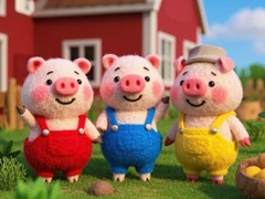 Spill Find The Differences: The 3 Little Pigs
