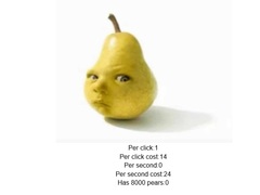 Spill Baby Pear Clicker
