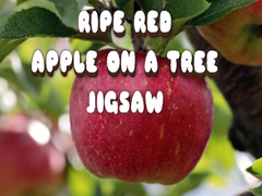 Spill Ripe Red Apple on a Tree Jigsaw