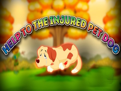 Spill Help to the Injured Pet Dog