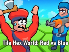 Spill Tile Hex World: Red vs Blue