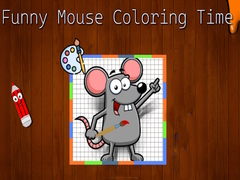 Spill Funny Mouse Coloring Time