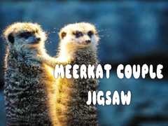 Spill Meerkat Couple Jigsaw