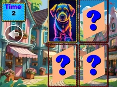 Spill Funny Animals Memory Game