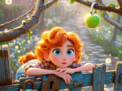 Spill Find The Differences: Green Apple