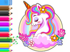 Spill Coloring Book: Unicorn Garden