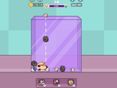 Spill Capy Merge: Animal Drop Puzzle