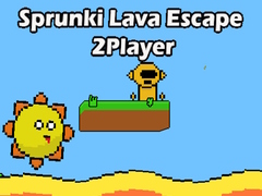 Spill Sprunki Lava Escape 2Player