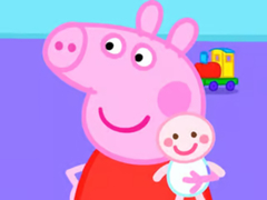 Spill Jigsaw Puzzle: Peppa Pig New Baby
