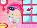 Spill Princess Barbie Facial Makeover