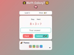 Spill Math Galaxy