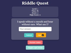 Spill Riddle Quest Brain Teaser