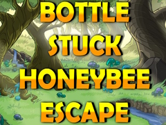 Spill Bottle Stuck Honeybee Escape