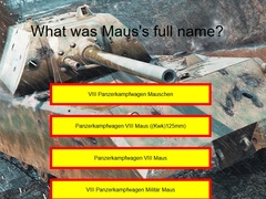 Spill Tank Quiz: Maus