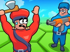 Spill Tile Hex World: Red vs Blue