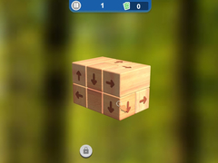 Spill Tap 3D Wood Block Away